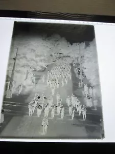NEGATIVO DE VIDRIO DE FINALES DE 1800, DESCONOCIDO LOCAL, DESFILE DEL ALBAÑIL, 4 DE JULIO???, #1 - Imagen 1 de 1