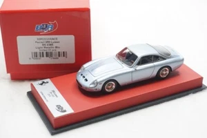 1/43 BBR FERRARI 250 LUSSO S/N4385 LIGHT METALLIC BLUE RED LEATHER BASE LE5 N MR - Picture 1 of 5