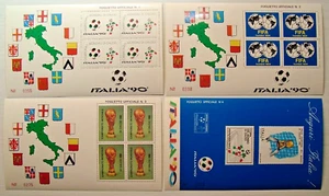 Italia  90     Foglietti   Ufficiali   ITALIA90   , numerati - Imagen 1 de 5