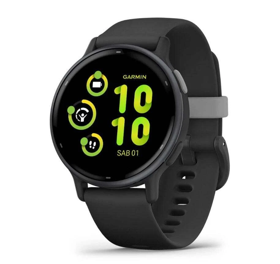 GARMIN VIVOACTIVE 5 GPS Smartwatch Cardio Garmin Pay 010-02862-10 Negro - Imagen 1 de 1