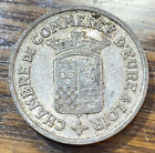 1922 D'Eure & Loir Chambre De Commerce 25 Centimes Nice Original AU CHN