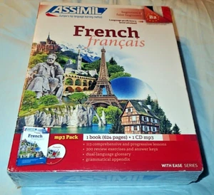 ASSiMiL FRENCH B2 ~ BEGINNERS & FALSE BEGINNERS ~ BOOK & CD MP3 ~ SEALED - Picture 1 of 2