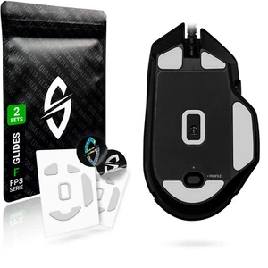 FPS Glides (2x) pour souris gaming Razer Basilisk V3, pieds de souris de rechange, patins - Photo 1/8