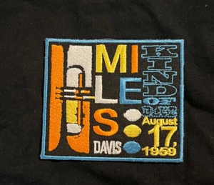 Parche tipo de azul de Miles Davis - discos de notas azules - Coltrane - Lee Morgan - Imagen 1 de 2