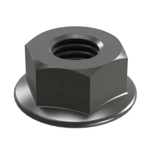 Flange Nut - M8 Thread, M8-Flange-Nut-ZC, (10) Pack - Imagen 1 de 1