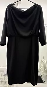 Gina Bacconi Black Ladies Dress NWT Size14(WCR) - Picture 1 of 4