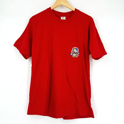 Camiseta Vintage Carpenters Union Line Grande Local 1977 EE. UU. Calavera Doble Cara Foto 1 de 4