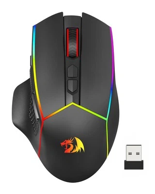 Wireless Gaming Mouse, Tri-Mode 2.4G/USB-C/Bluetooth Ergonomic Mouse Gaming, ... - Image 1 of 4