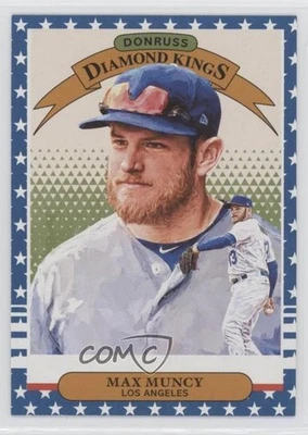 2019 Panini Donruss Diamond Kings Independence Day Max Muncy #26 - Image 1 of 2
