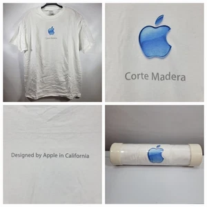 SELTENES APPLE MAC CORTE MADERA GRAND OPENNING PROMO SHIRT GRÖSSE XL IN KANONENROHR - Bild 1 von 9