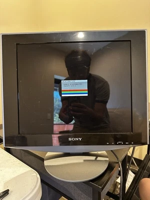 Sony SDM-HS74P 17" LCD Monitor 1280x1024 VGA DVI Grade B w/ Stand Tested #12A - Image 1 of 4