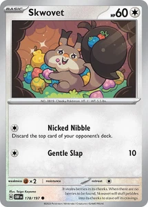 Reverse Holofoil - Skwovet - 178/197 / NM / English - Picture 1 of 1