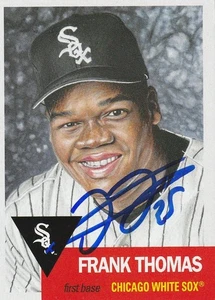 FRANK THOMAS CHICAGO WHITE SOX SIGNED 2019 TOPPS LIVING CARD #133 - Picture 1 of 1