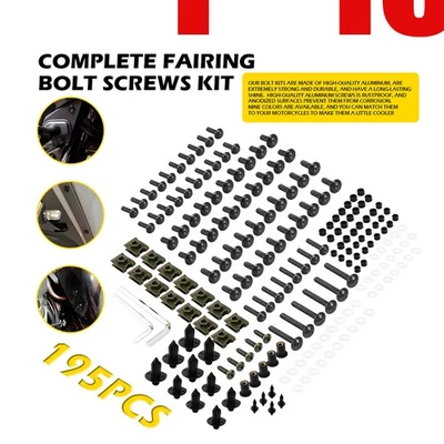 Для Suzuki GSXR600 GSXR750 GSX1300R полный обтекатель болт винт крепеж 1-10 комплект - Изображение 1 из 4