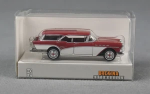 BREKINA 18181 H0,1:87 Buick Century Caballero, dunkelrot-met./weiß 1957 NEU 2025 - Picture 1 of 5