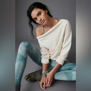 Pullover túnica Anthropologie Pilcro Donna en marfil - Imagen 1 de 5