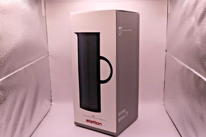 Stelton EM77 Vacuum Jag termokande 1L Black New FROM JAPAN #9001 - Picture 1 of 12