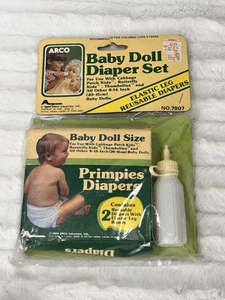 Set pannolini baby doll accessori per bambole in confezione di ARCO 1984 - Foto 1 di 6
