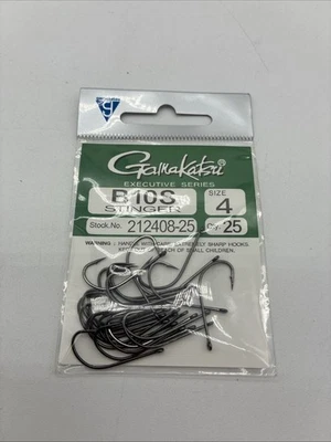 Gamakatsu B10S Stinger Executive Series Fly Tying Hook - 25 Pk - Image 1 of 2