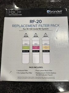 Brondell RF-20 Replacement Filter 3-Pack for Circle RO System RC100 - Picture 1 of 6