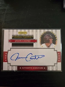 2008 Razor Signature Series Exclusive Signatures Jason Castro #ES-8 Auto RC C - Picture 1 of 2