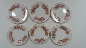 6 x Colclough - Wayside - Tea / Side Plate (6 1/4") - Picture 1 of 2