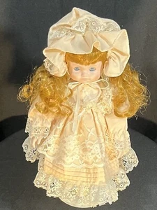 1980 Pouts Pouty Rachael Porcelain Doll #600 Bradley Dolls 13 in Vintage - Picture 1 of 9