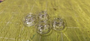 L Size Clear Plastic Bobbins for Brother Sewing Machines 50 Pack - Picture 1 of 1