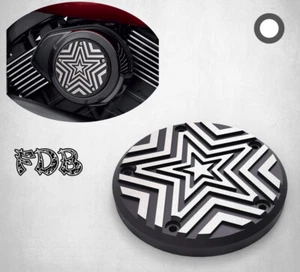 Fit  H-D 2015-2019 Street XG Moving Star Contrast Cut Air Cleaner Trim - Picture 1 of 5