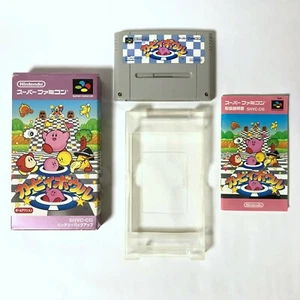 Kirby's Dream Course Kirby Bowl w/box Nintendo Super Famicom SFC SNES Japan - Picture 1 of 12