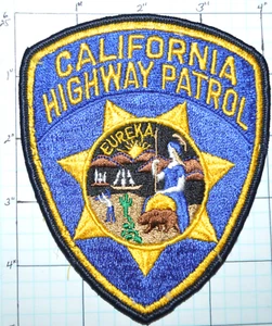 CALIFORNIA HIGHWAY PATROL VINTAGE POLICE DEPT PATCH - Picture 1 of 1