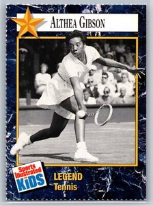1991 Sports Illustrated for Kids Althea Gibson Tennis SI Kids #319