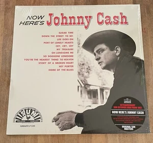 JOHNNY CASH Now Here's Johnny Cash LP Sundazed reissue NEW/SEALED/MONO - Picture 1 of 3