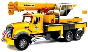 Bruder 02818 Mack Granite Liebherr Crane Truck - Picture 1 of 1