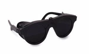#10 SAFETY WELDING GLASSES PROTECTIVE GOGGLES SHADE LENS SOLDERING POLYCARBONATE - Picture 1 of 2