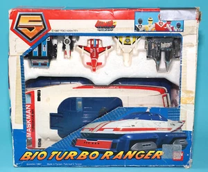 MASKMAN BIOMAN BIO TURBO RANGER BOX SET COMPLETE BOXED 1987 BANDAI POPY POPINICA - Bild 1 von 11
