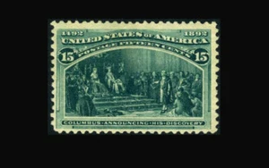 US Stamp Mint, F/VF+ #238 bold fresh color, mint no gum - Picture 1 of 1
