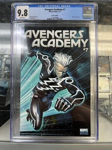 Avengers Academy #7 Tron Variant CGC 9.8 NM+/Mint Brandon Peterson rare! - Picture 1 of 2