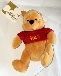 Camiseta 8" Winnie-the-Pooh Bear Bean Bag Peluche Bumblee The Disney Store Nueva con Etiquetas - Imagen 1 de 5