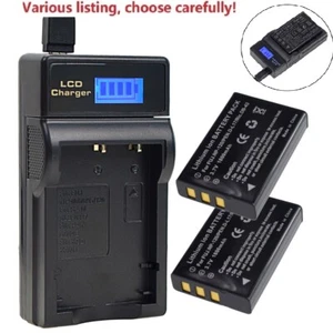 NP-120 Battery or Charger for DXG DXG-595V DXG595V DXG-587V DXG587V HD Camcorder - Picture 1 of 43