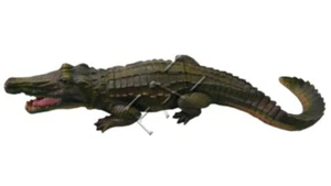 Design Krokodil Figur Statue Skulptur Figuren Skulpturen Garten Dekoration Deko - Bild 1 von 1