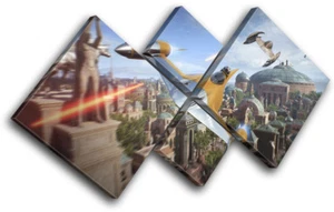 Star Wars Battlefront 2 Gaming MULTI CANVAS WALL ART Picture Print - Picture 1 of 1
