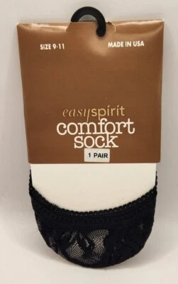 Calcetines cómodos Easy Spirit negros para mujer talla 9-11  Foto 1 de 2