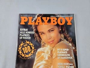 Vintage Playboy Netherlands August 1991 Gwendolyn Boot - Picture 1 of 3