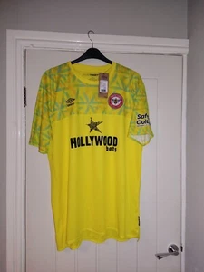 BRENTFORD FC Goalkeeper Shirt Bnwt Size XXL Mens - Picture 1 of 6