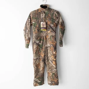 NEW Redhead Silent-Hide Youth Size 8 Camo Camouflage Hunting Coveralls - Picture 1 of 12