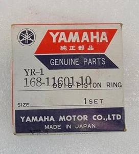 YAMAHA 67-69 YR1 1st OVERBORE PISTON RINGS OEM 168-11601-10 - Picture 1 of 3