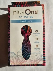 Plus One Travel Vibrating Wand, Massage Stick 6740 Read* - Picture 1 of 2