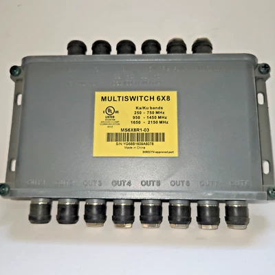 DIRECTV Wideband 6X8 Multiswitch KA/KU MS6X8R1-03 DTV Satellite NIB - Image 1 of 4