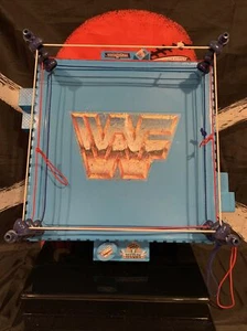 Official Wrestling Ring WWE WWF Wrestlemania 1989 Hasbro Action Figure Playset - Picture 1 of 8